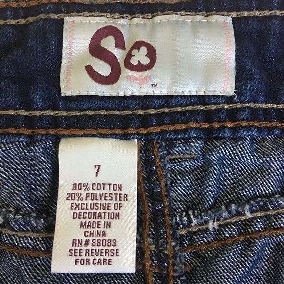 🌸 SO Denim Mini Skirt - Picture 3 of 4